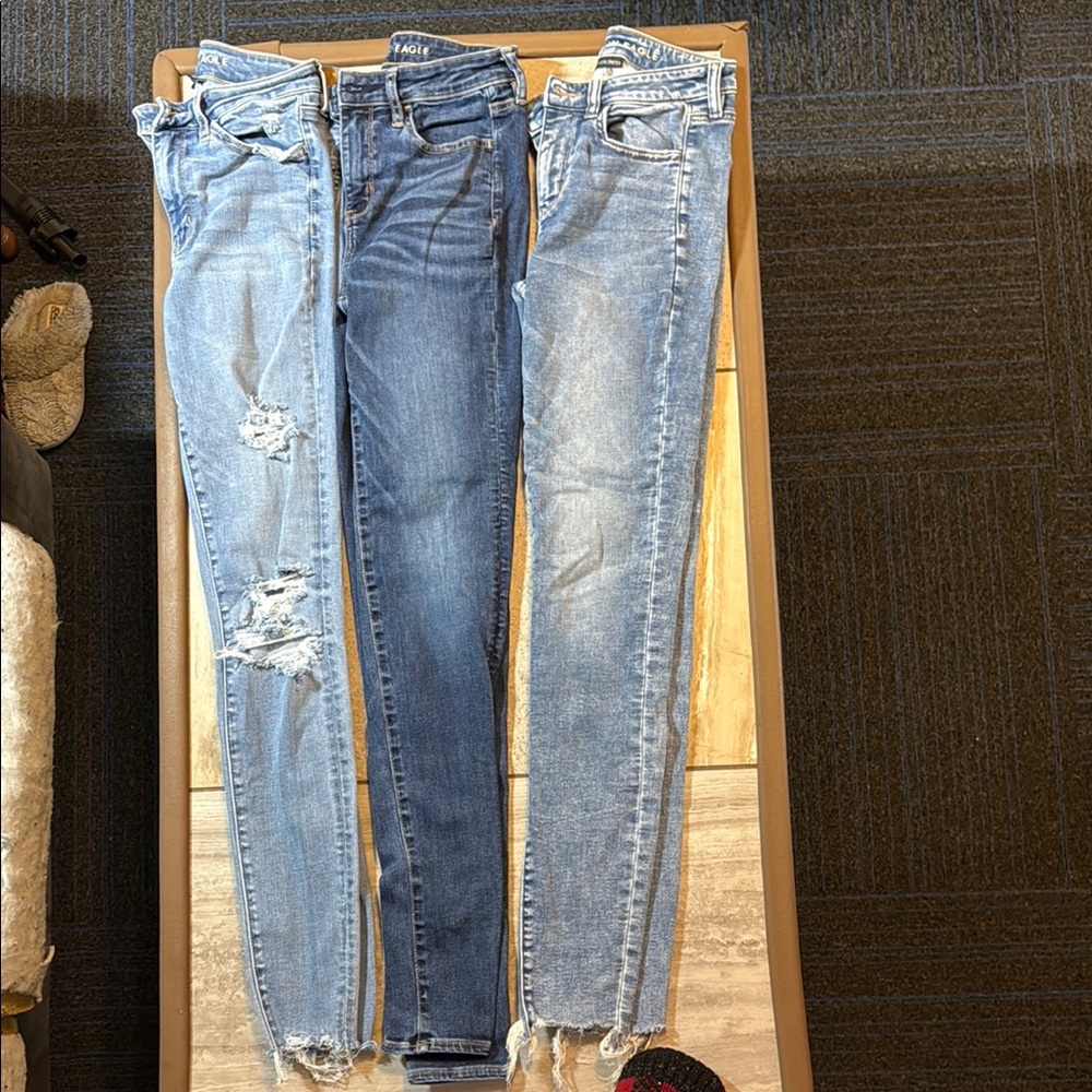 American Eagle size 4 extra long bundle